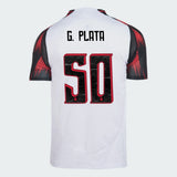 Camisa Adidas Flamengo 2025/26 II G. PLATA N° 50