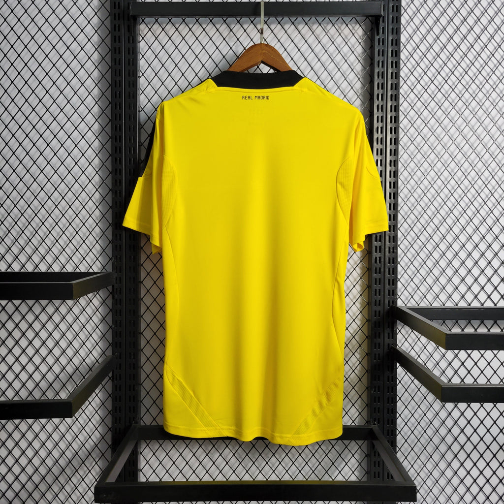 Camisa Real Madrid Goleiro Amarela 11/12 - Versão Retrô