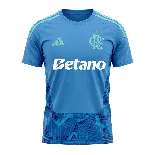 Camisa Flamengo Goleiro 2 com Patrocínios 2026