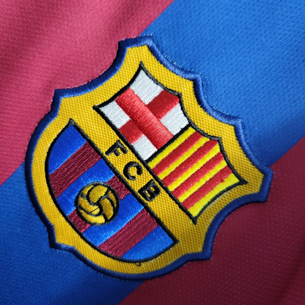 Camisa Barcelona Titular 2006 - Versão Retrô