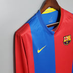 Camisa Barcelona Titular 06/07 - Versão Retrô Manga Longa