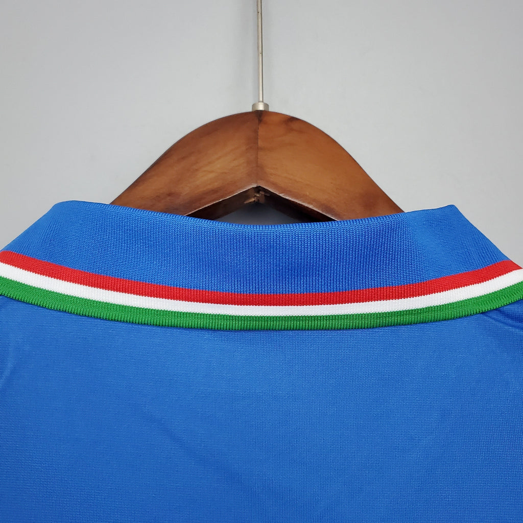 Camisa Itália Titular 1982 - Versão Retrô