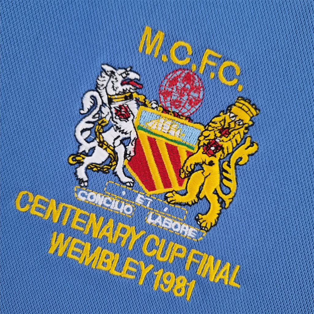 Camisa Manchester City 81/82 - Versão Retrô