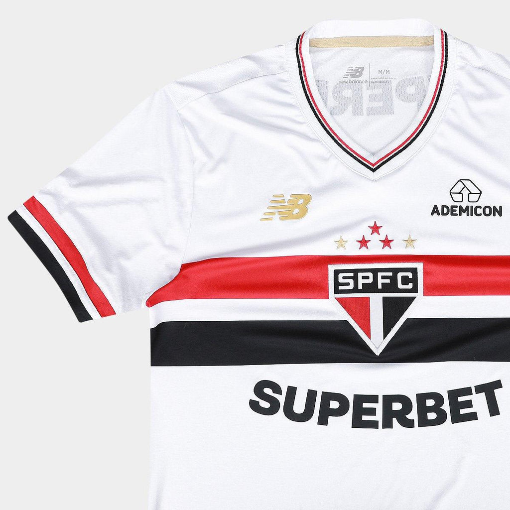 Camisa New Balance São Paulo 2025/26 I Calleri N° 9