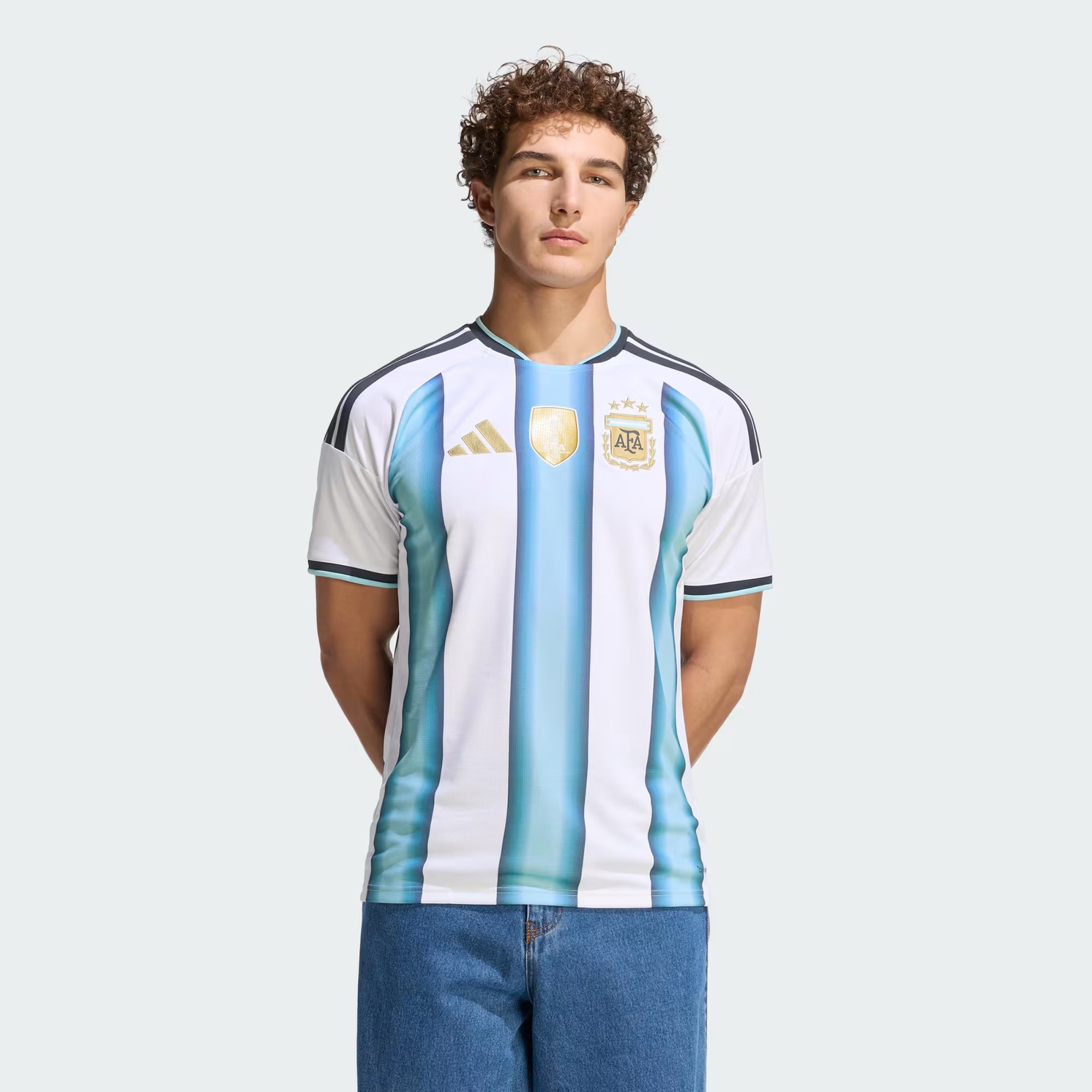 Camisa Argentina 26 I Torcedor 26 COPA DO MUNDO