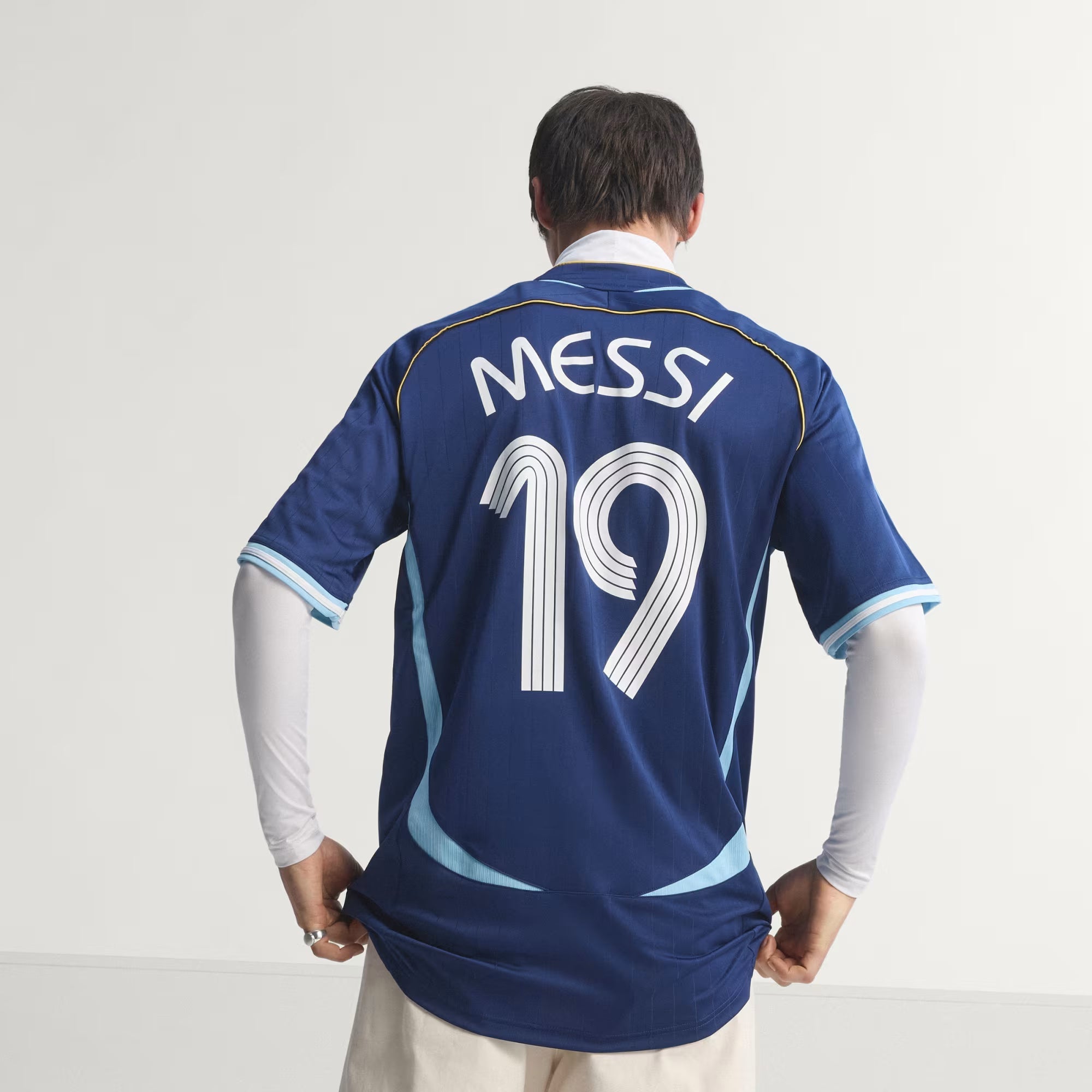 Camisa II Messi Seleção Argentina 2006