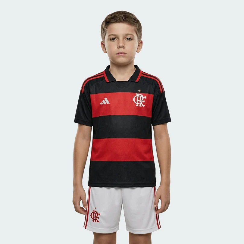Conjunto Infantil Flamengo 2025/26 I