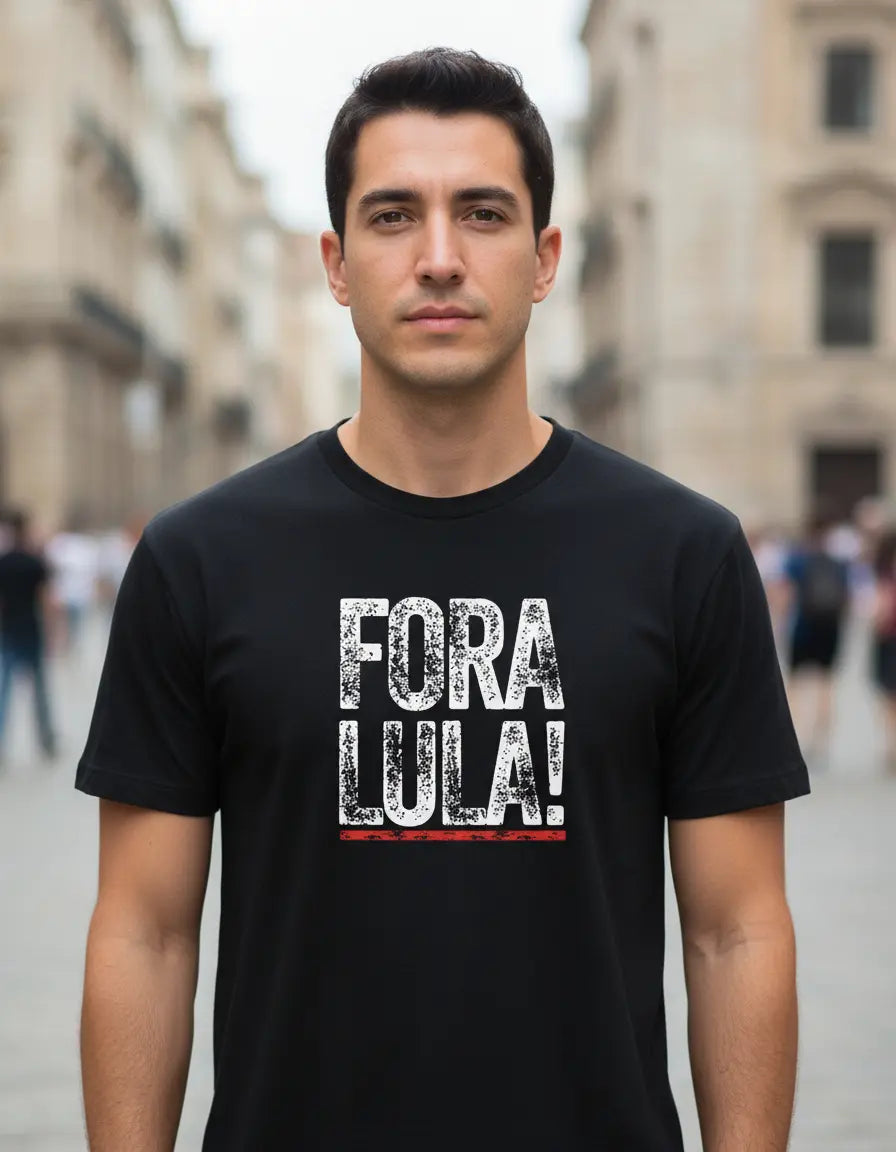 Camiseta Fora Lula Masculina