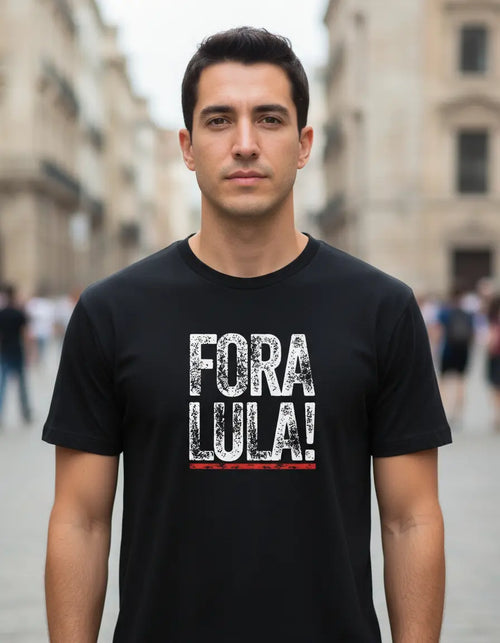 Camiseta Fora Lula Masculina