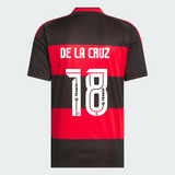 Camisa Adidas Flamengo 2026/27 I DE LA CRUZ N° 18