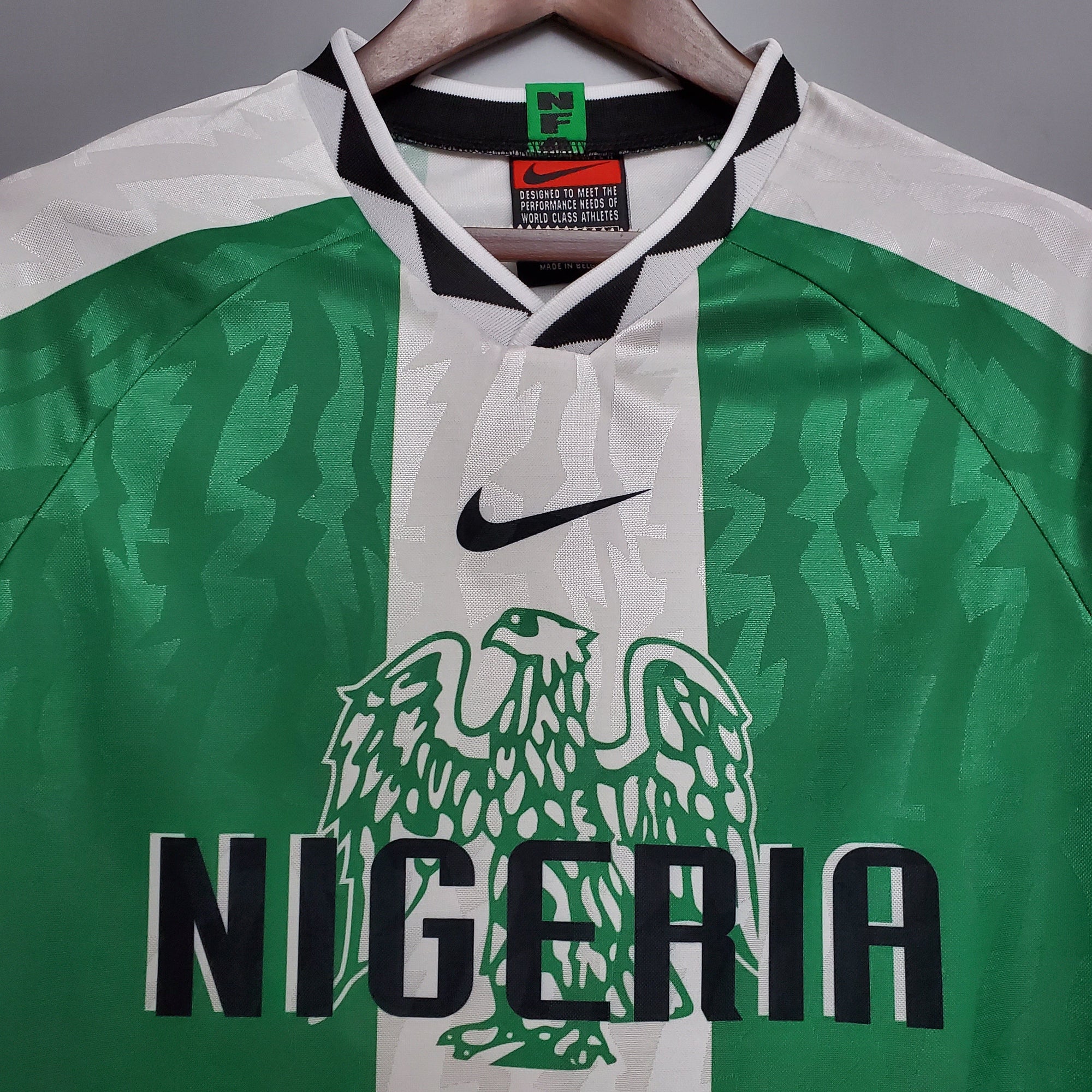 Camisa Nigéria Titular 1996 - Versão Retrô