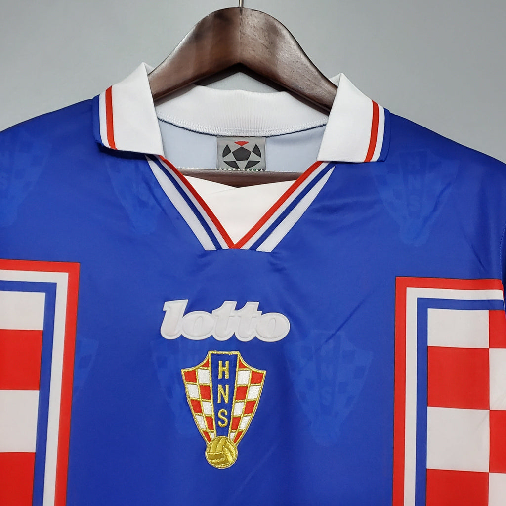Camisa Croácia Reserva 1998 - Versão Retrô