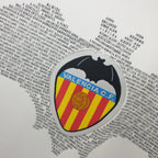 Camisa Valencia Titular 09/10 - Versão Retrô