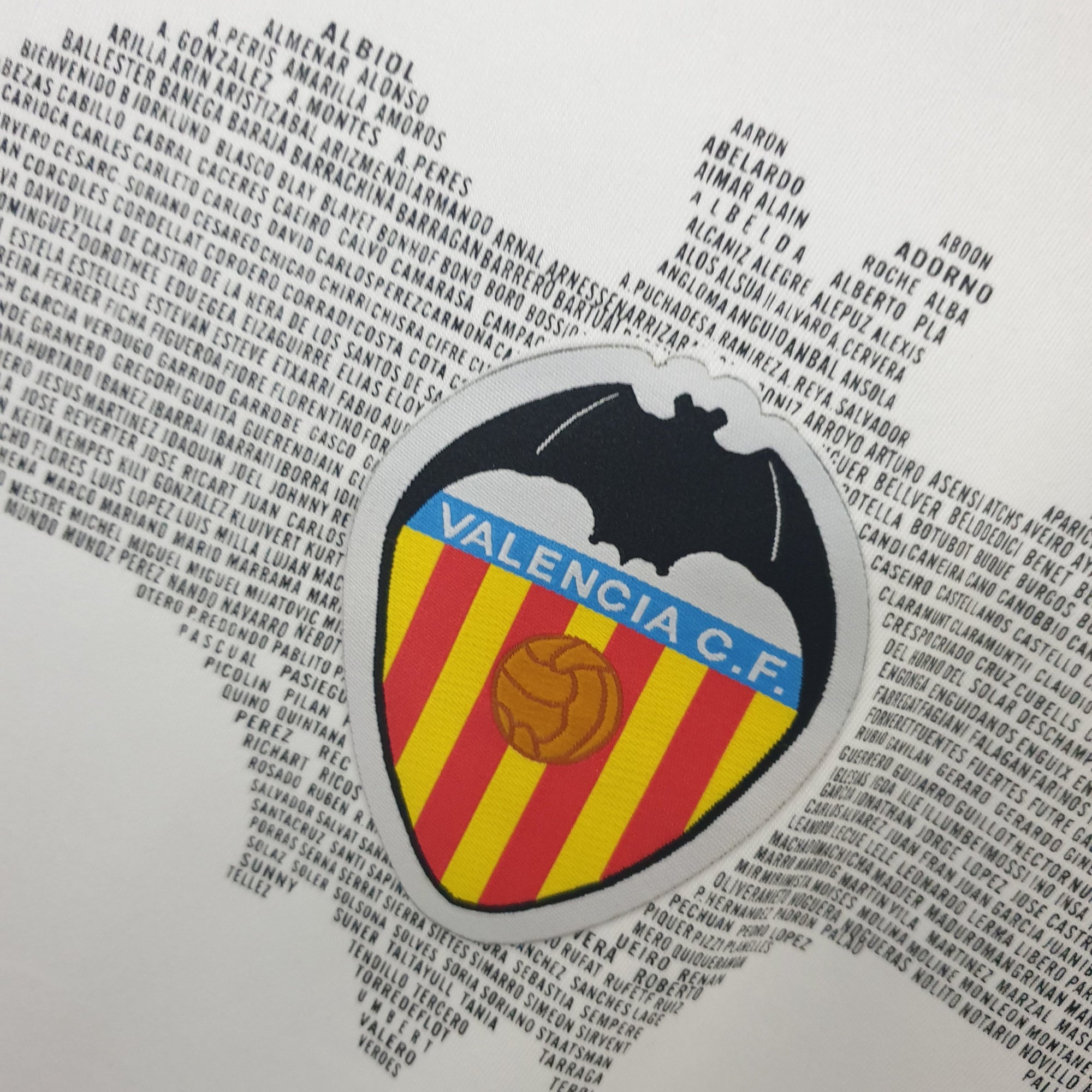 Camisa Valencia Titular 09/10 - Versão Retrô