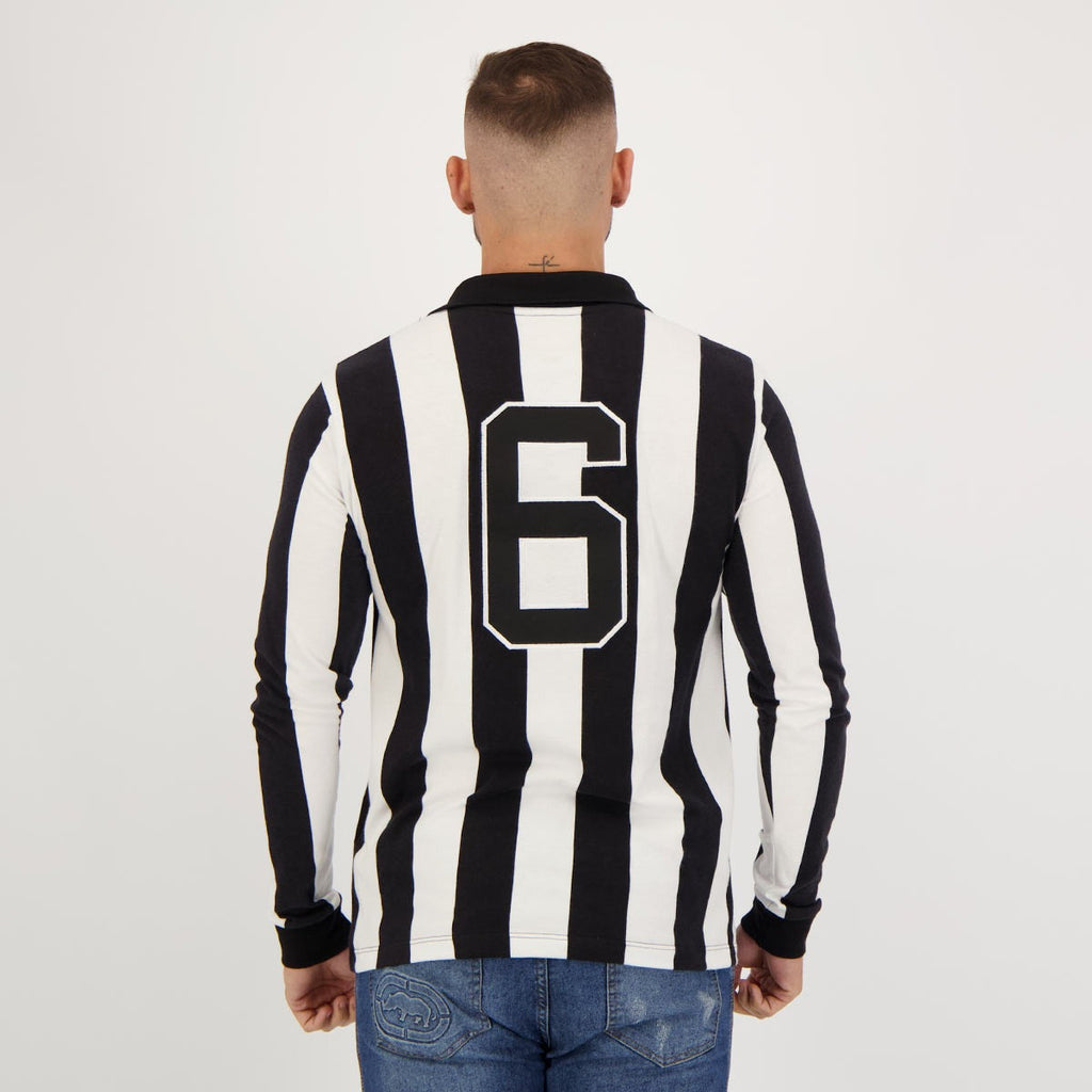 Camisa Botafogo Retrô Nilton  1962 Manga Longa