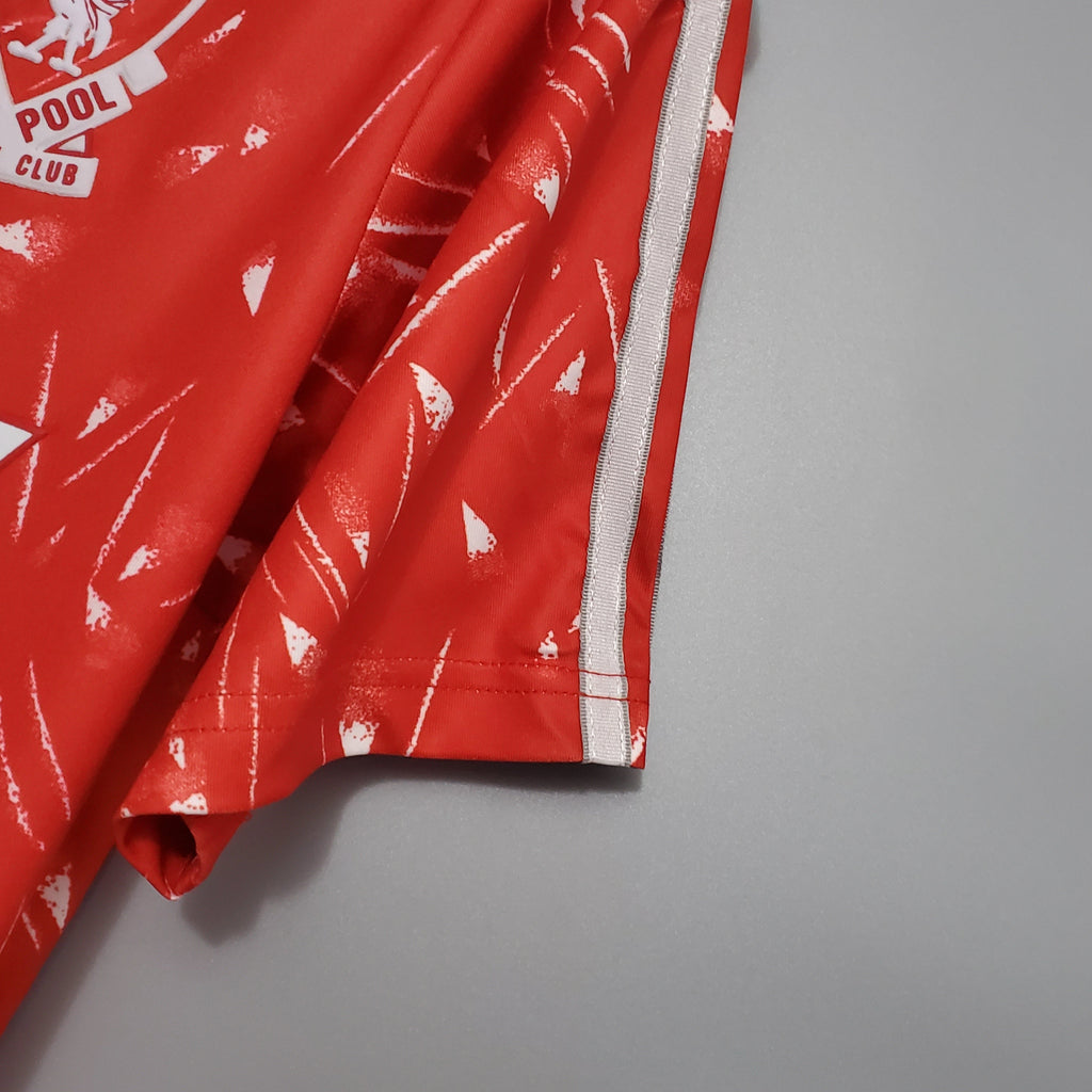 Camisa Liverpool Titular 89/91 - Versão Retrô